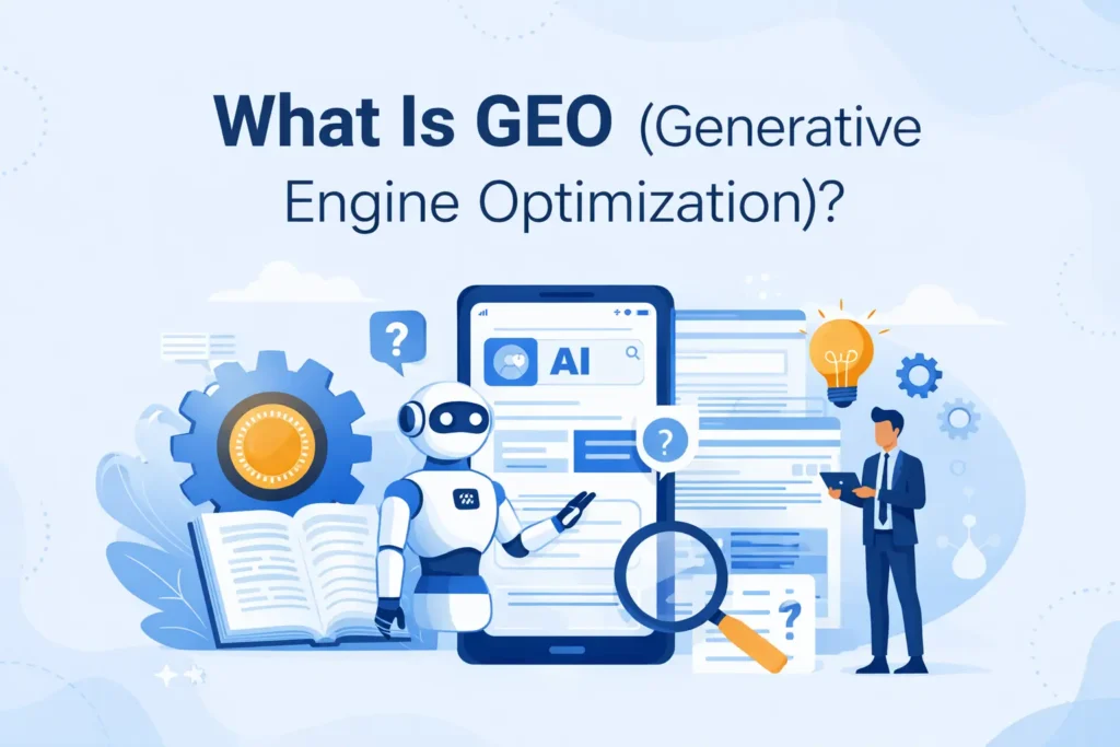 AI Search Optimization connecting SEO and Generative Engine Optimization through AI-driven search